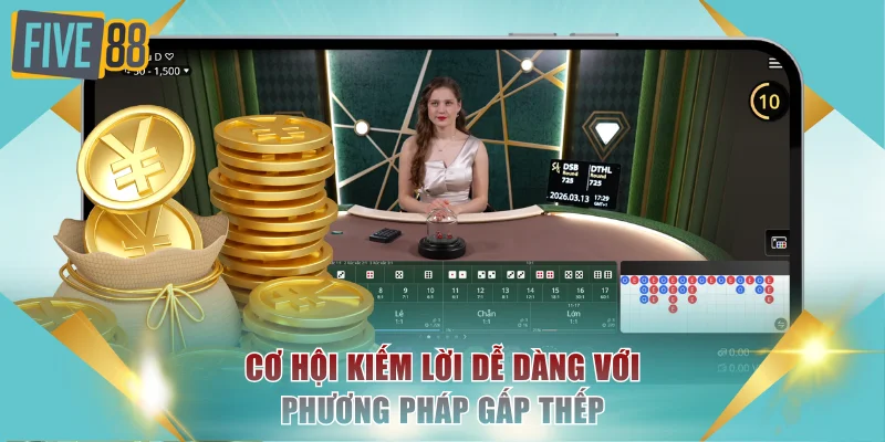 Cơ hội kiếm lời dễ dàng với phương pháp gấp thếp