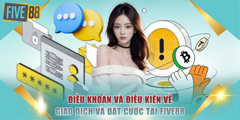Điều khoản và điều kiện về giao dịch và đặt cược tại FIVE88