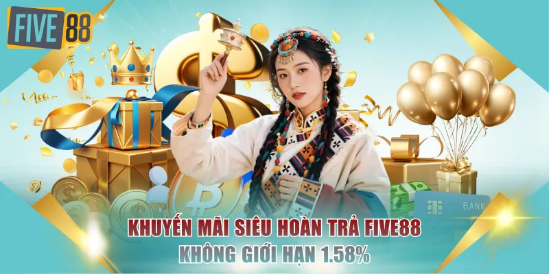 Khuyến mãi siêu hoàn trả FIVE88